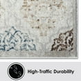 thumbnail image 5 of Home Dynamix Boho Andorra Transitional Damask Area Rug, Assorted Sizes and Designs, 5 of 9