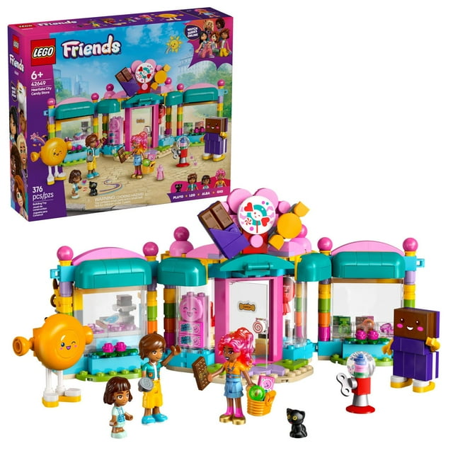 LEGO Friends Heartlake City Candy Store Building Toy, 376 pcs.