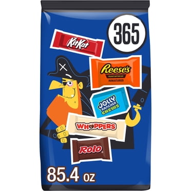 HERSHEY'S Halloween Variety Pack, Chocolate & Sweets, 85.4 oz., 365 pk.