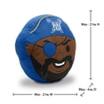 thumbnail image 5 of Logo Brands Hampton Pirates Puff Pillow, 5 of 5