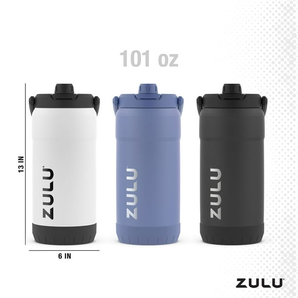 Zulu Mammoth 101oz Vacuum Triple Wall Insulated Large Stainless