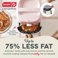 thumbnail image 4 of Dash Ceramic Tasti-Crisp Express Air Fryer 2.6QT (Assorted Colors), 4 of 6