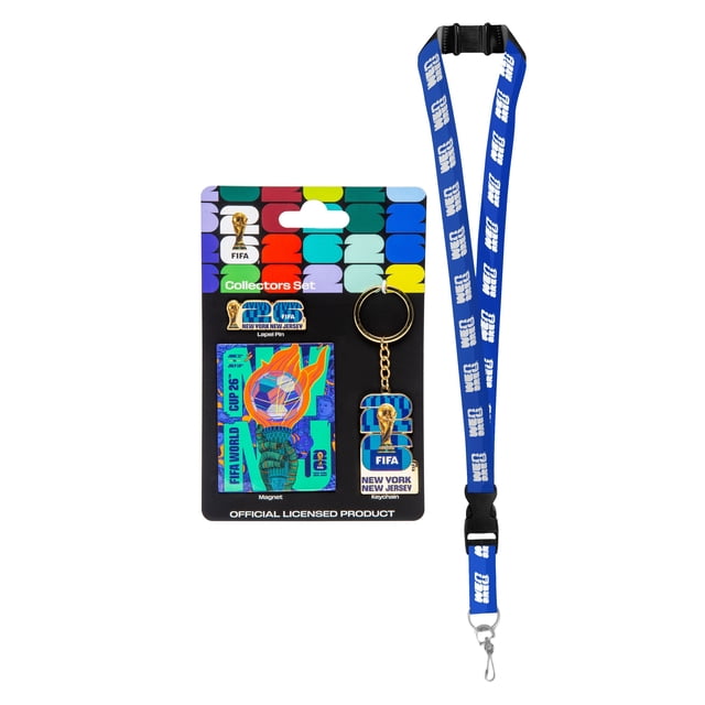 World Cup Host City Collector's Set and Lanyard, Assorted Cities