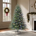 thumbnail image 1 of Member's Mark 7.5' Linden Fir Pre-Lit Christmas Tree, 1 of 9