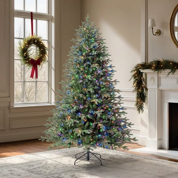 Member's Mark 7.5' Linden Fir Pre-Lit Christmas Tree