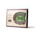 thumbnail image 1 of YouTheFan Mississippi State Bulldogs 17"x13" 3D 5 Layer Stadium View Wall Art, 1 of 5
