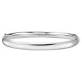 thumbnail image 1 of High Polished Hollow Bangle Bracelet in 14K Gold, 1 of 5