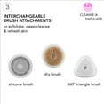 thumbnail image 3 of skn by conair Daily Glow Facial Brush Kit with Attachments, SFB11GK, 3 of 5