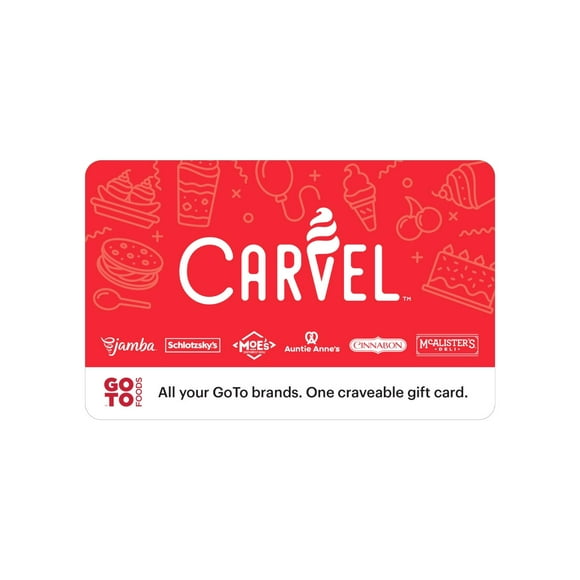 Carvel $25 Email Delivery Gift Card