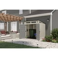 thumbnail image 4 of Suncast 7' x 7' Modernist Resin Outdoor Storage Shed, 4 of 9
