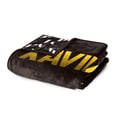 thumbnail image 4 of Logo Brands Xavier of Louisiana Gold Rush 60"x70" Super Plush Blanket, 4 of 7