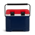 thumbnail image 4 of Igloo 25 QT Trailmate Cooler, Americana Red White and Blue, 4 of 13
