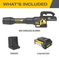 thumbnail image 2 of CAT 60V 700 CFM Brushless Leaf Blower, 2 of 13