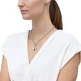 thumbnail image 8 of Puffy Heart Toggle Pendant Necklace in Sterling Silver, 8 of 9