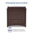 thumbnail image 6 of Delta Children Perry 3 Drawer Dresser with Changing Top and Interlocking Drawers, Choose Color, 6 of 14