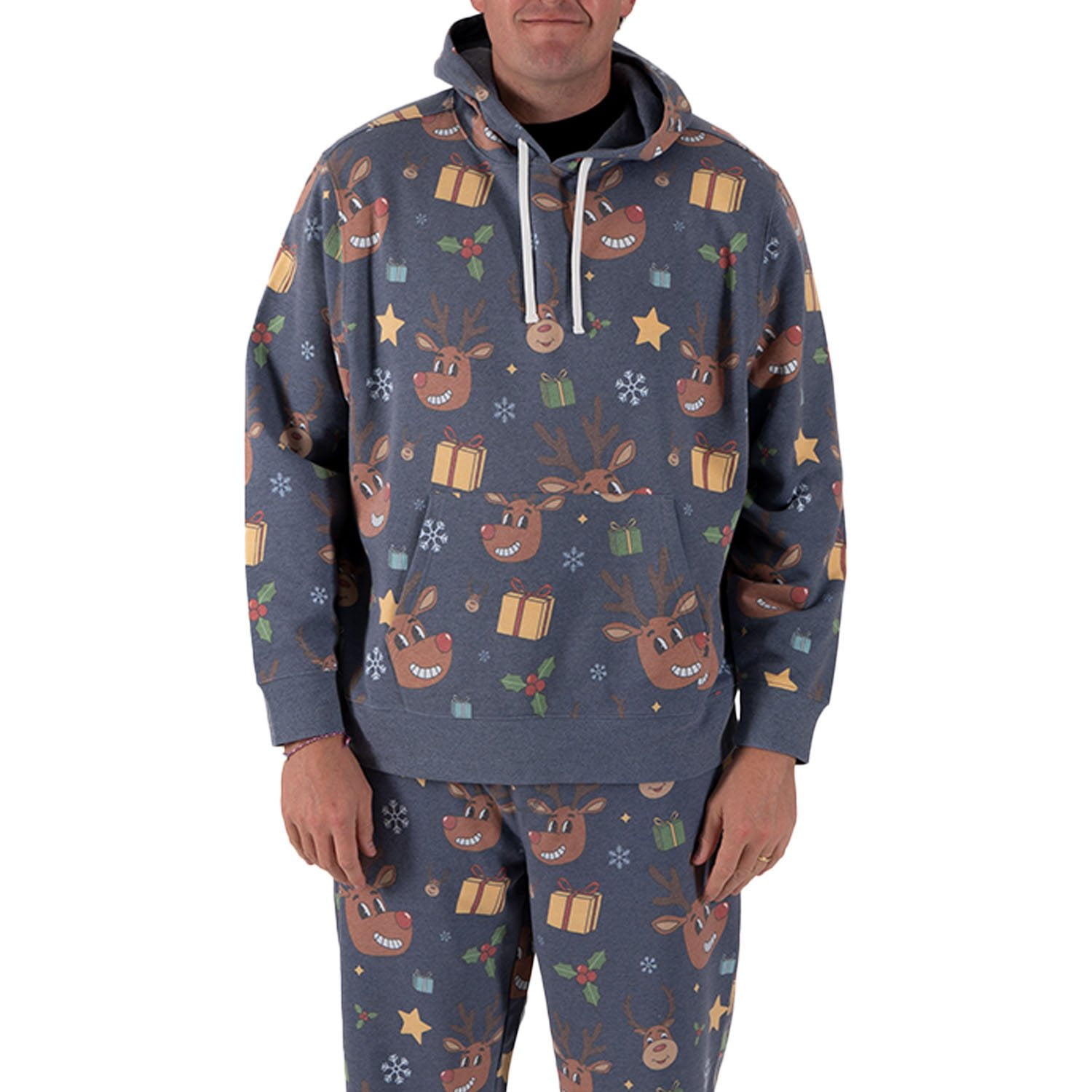 Dec. 25th Men's Holiday Fleece 2-Piece Hoodie & Jogger Set