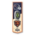 thumbnail image 1 of YouTheFan NFL 6" x 19" 3D Stadium View Banner, 1 of 6