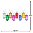 thumbnail image 5 of Member's Mark Faceted Jewel LED Lights, Set of 8, 5 of 5