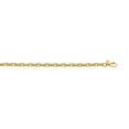 thumbnail image 2 of French Cable Link Chain 5mm Hollow in 14K Gold, 2 of 5