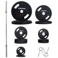 thumbnail image 1 of Inspire Fitness 225 lb. Weight Plate Set with 7’ Bar, 1 of 5