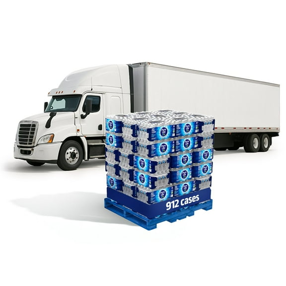 Truckload Pure Life Purified Bottled Water, 16.9 fl. oz., 40 pk., 912 cases