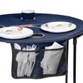 thumbnail image 3 of NFL 27.6" Round Tailgate Table with Shelf, 3 of 5