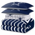 thumbnail image 2 of Logo Brands Dallas Cowboys Queen Bed-In-A-Bag Set, 2 of 5