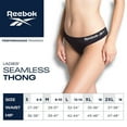 thumbnail image 4 of Reebok Women's 5-Pack Seamless Thong, 4 of 4
