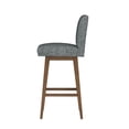 thumbnail image 10 of HH2 Home Parson Wood Adjustable Height Swivel Bar Stool, 10 of 19
