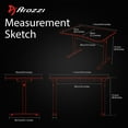 thumbnail image 3 of Arozzi Arena Fratello Curved Gaming And Office Desk, Assorted Colors, 3 of 9