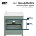 thumbnail image 8 of REN Selections Dario 30" W x 19" D Freestanding Bathroom Vanity with Sink, 8 of 15