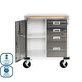thumbnail image 4 of Seville Classics UltraHD 4-Drawer Rolling Cabinet, 28" W x 25" D x 34.5" H, 4 of 12