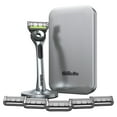 thumbnail image 3 of GilletteLabs with Exfoliating Bar Men's Razor with Travel Case + 6 ct. Blade Refills, 3 of 8
