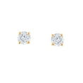 thumbnail image 3 of 0.23 CT. T.W. Round Diamond Stud Earrings in 14K Gold, 3 of 7