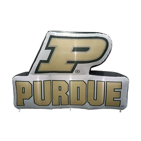 Logo Brands Purdue Boilermakers Pre-Lit 7’x10’ Team Inflatable