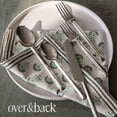 thumbnail image 9 of Over&Back Hammered Shiny Stainless Flatware, 20-Piece, 9 of 9