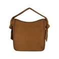 thumbnail image 1 of Frye Nora Knotted 100% Genuine Leather Women's Hobo Shoulder Bag, 1 of 8