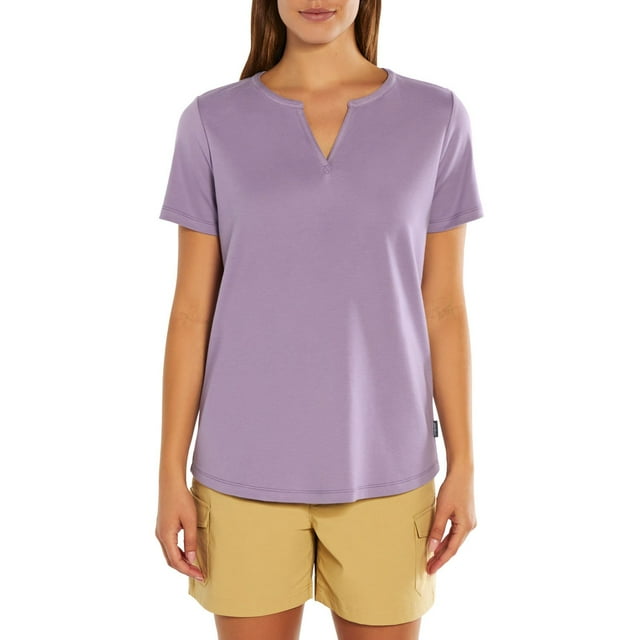 Eddie Bauer Women's Short Sleeve V-Neck Tee