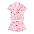 thumbnail image 6 of Member's Mark Women's Valentines Notch Collar Pajama Set, 6 of 11
