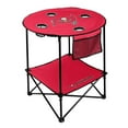 thumbnail image 1 of NFL 27.6" Round Tailgate Table with Shelf, 1 of 5
