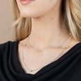 thumbnail image 5 of 1.96 CT. T.W. Diamond Station Necklace in 14K White Gold, 5 of 5