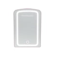 thumbnail image 10 of Frigidaire Skincare Cooler with Lighted Mirror Make-Up Door, Pink, 10 of 12