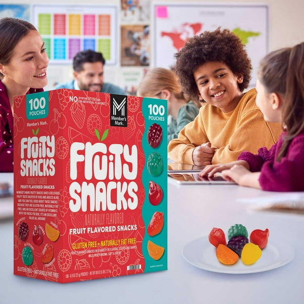 キャンクン　3本セット Member's Mark Fruity Snacks, 0.8 oz., 100 pk. - Samsclub.com