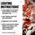 thumbnail image 5 of Kingsford Match Light Instant Charcoal Briquettes 2 Pack, 16 Lbs. Each, 5 of 12