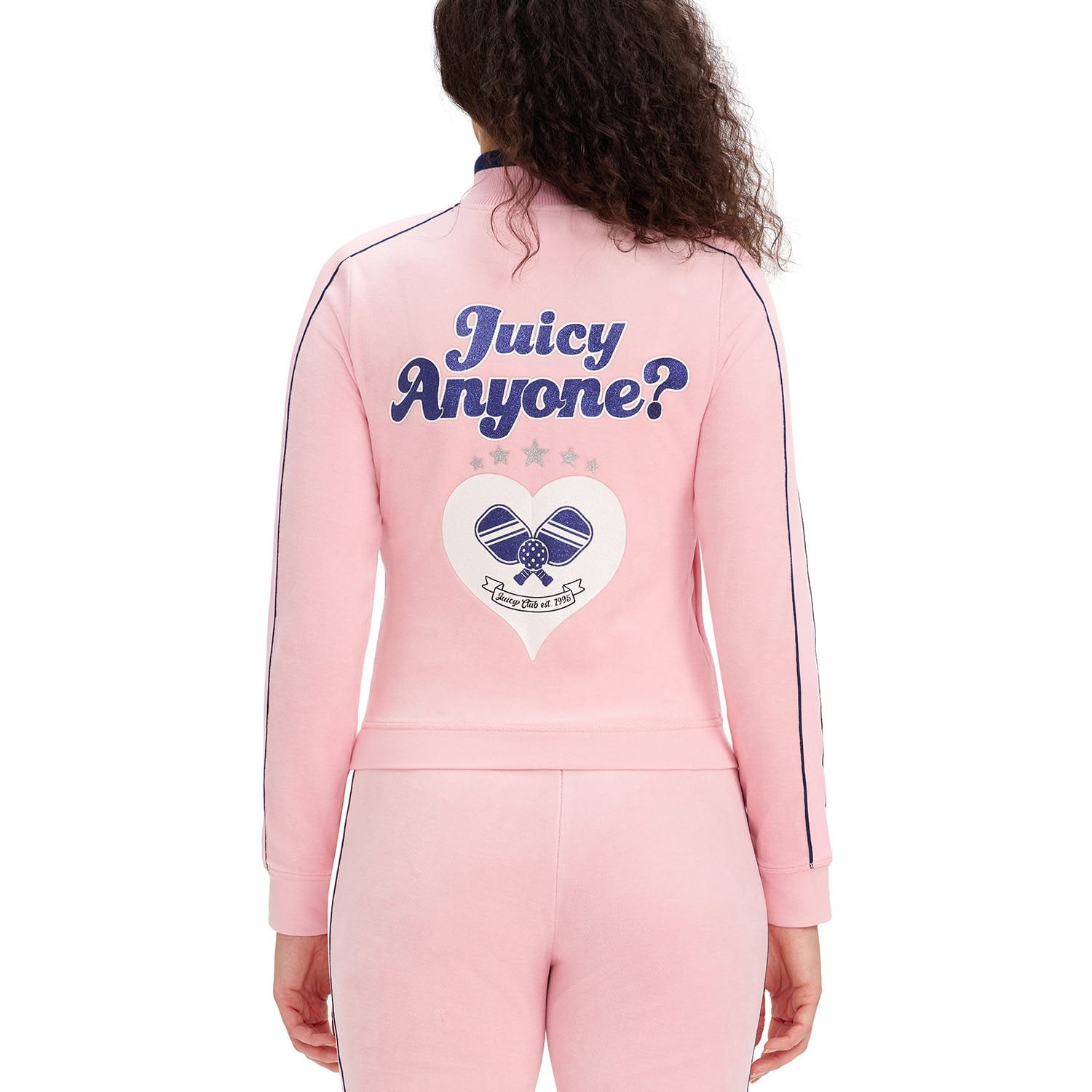 juicy Juicy Couture Women's Cotton Velour Pickleball Jacket - Samsclub.com