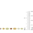 thumbnail image 5 of Multi-Gemstone Station Necklace in 14K Gold, 5 of 5