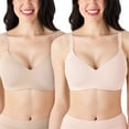 thumbnail image 1 of Member's Mark Women's 2-Pack T-Shirt Bra, 1 of 8
