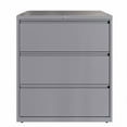 thumbnail image 1 of Hirsh 36" Wide 3-Drawer Lateral File Cabinet, Choose Color, 1 of 13