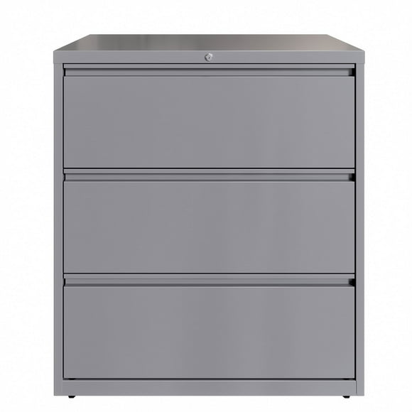 Hirsh 36" Wide 3-Drawer Lateral File Cabinet, Choose Color