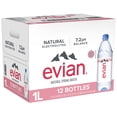 thumbnail image 14 of evian Natural Spring Bottled Water 1L., 12 pk., 14 of 16